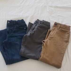 U.S. Polo Assn. Kids Jeans - Blue, Gray, and Tan